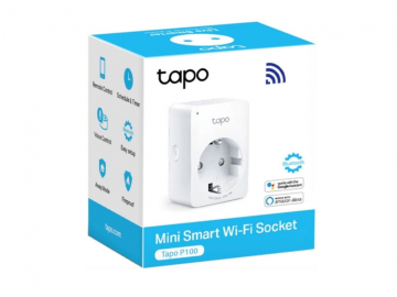 Pametna utičnica TP-LINK TAPO P100(1-PACK) Wi-Fi/2,4Ghz/Max Load 10 A/bela